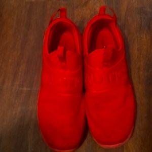 Nautica slip on shoes ****RED**** USED***